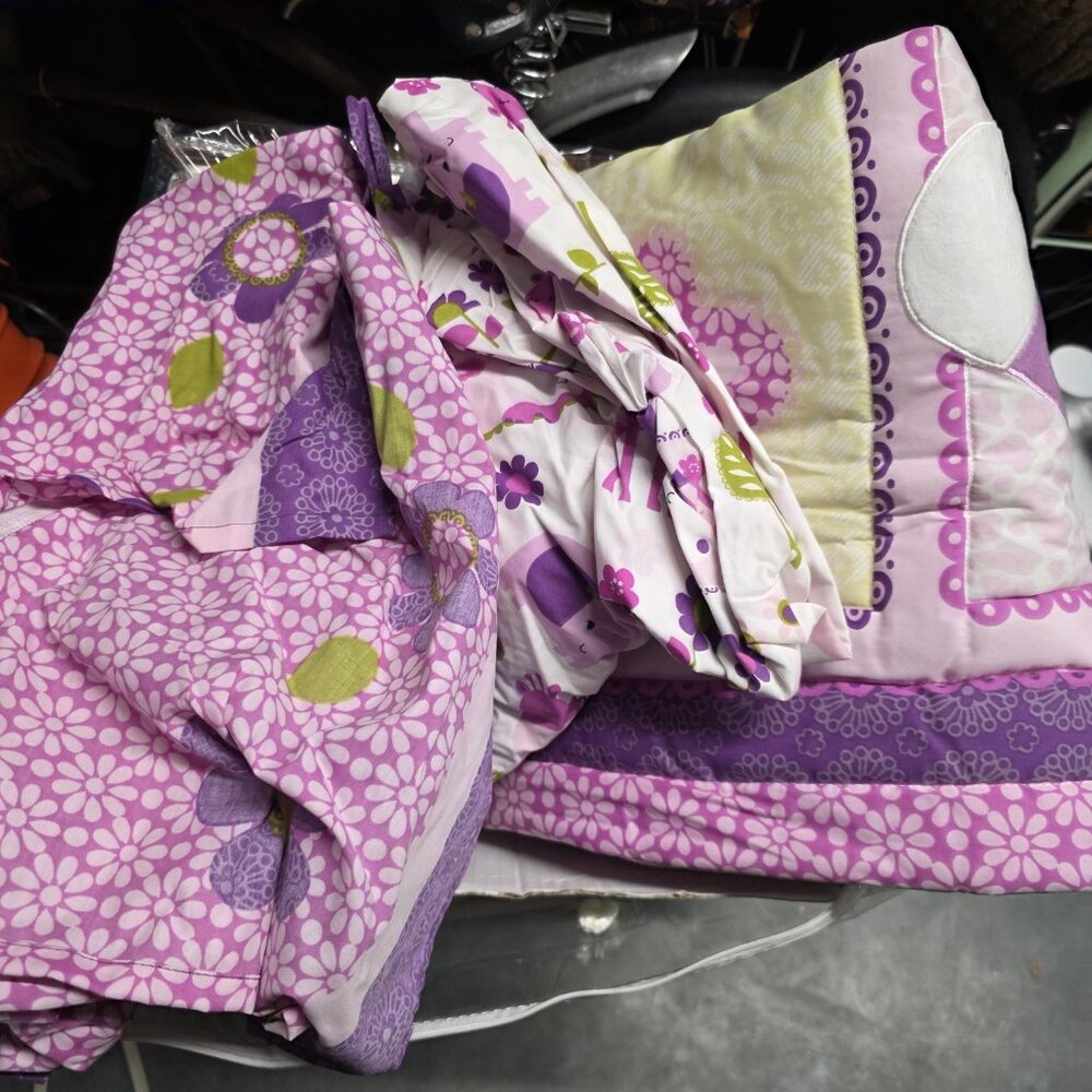 New Lambs & Ivy Hopscotch Jungle 3 Piece Bedding Crib Set for Baby Crib - Picture 3 of 8